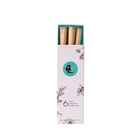 Organic Empty Cones 6 nos + Carry Case
